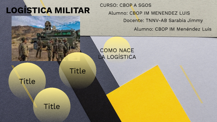 LOGISTICA by Luis Menendez on Prezi