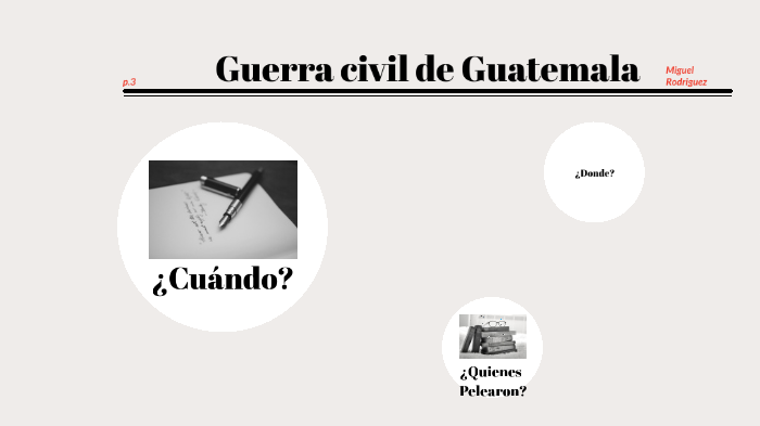 Guerra Civil De Guatemala By Miguel Rodriguez On Prezi