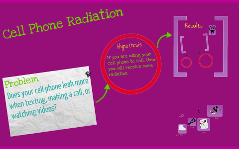does your cell phone leak? measuring cell phone radiation by alejandra