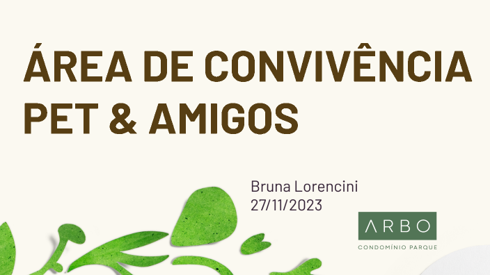 Criação do Espaço de Convivência PET e amigos by Bruna Lorencini da ...
