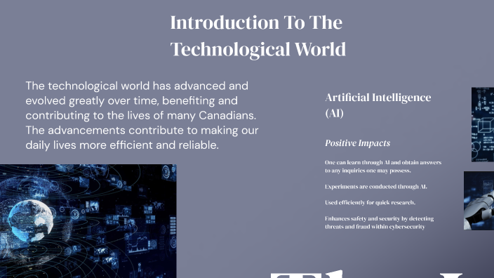 How technology has evolved and benefits people by Sara Maria Brown on Prezi