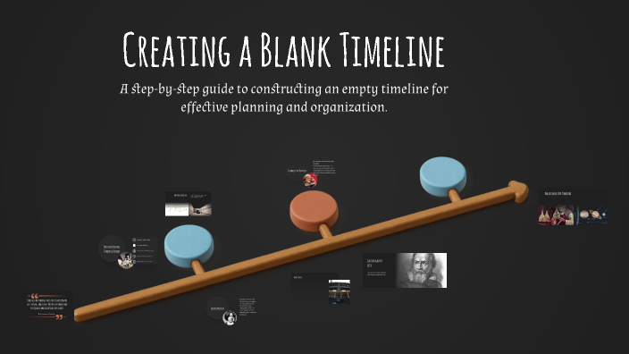 Creating a Blank Timeline by Samuel Slusher on Prezi