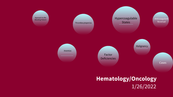 Hematology And Oncology By Aaron Jacob