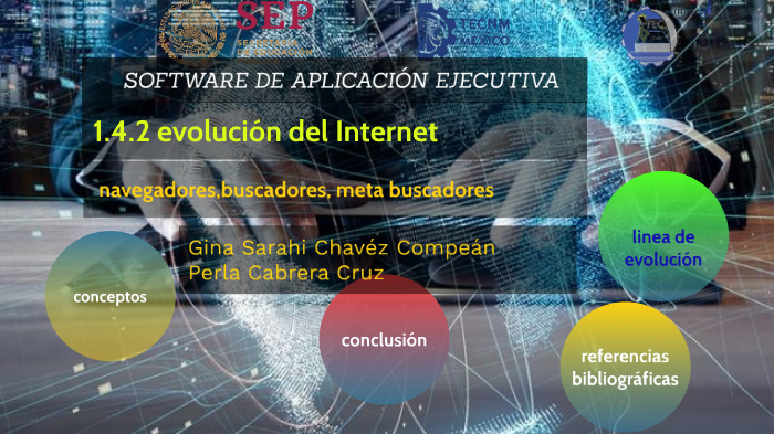 evolución del Internet by gina chavez on Prezi