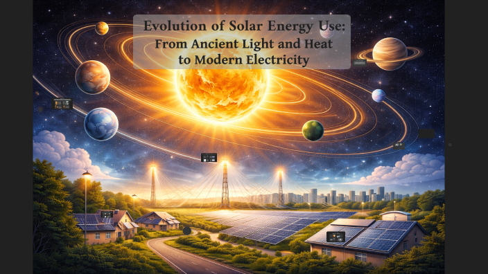 Evolution of Solar Energy Use by Maarij Ahmed Tahir on Prezi