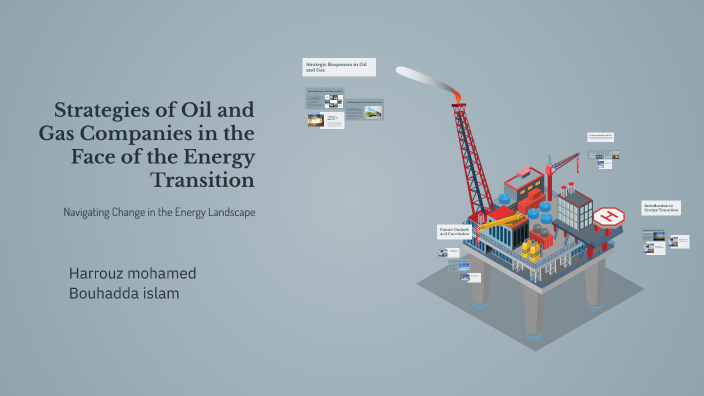 Strategies of Oil and Gas Companies in the Face of the Energy ...
