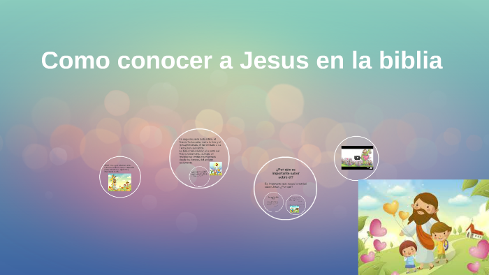 Como conocer a Jesus en la biblia by Sofia Puente on Prezi
