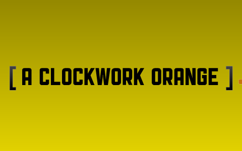 A clockwork orange moral lesson image