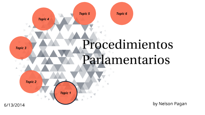 Procedimientos Parlamentarios By Nelson Pagan On Prezi