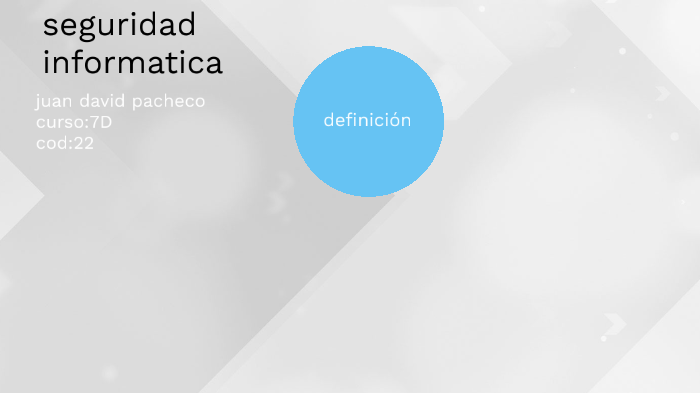 seguridad informatica by juan david pacheco rodriguez on Prezi