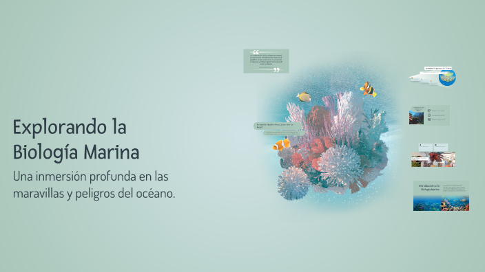 Explorando la Biología Marina by said valles on Prezi