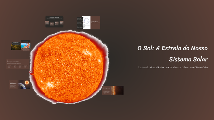 O Sol: A Estrela do Nosso Sistema Solar by Ludmila vitória Alves Silva ...