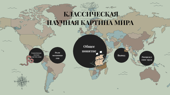 Механистическая ньютоновская классическая научная картина мира