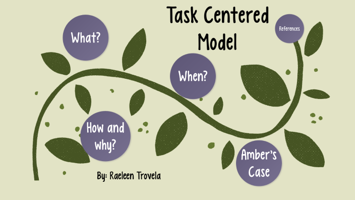 Task Centered Model by Raeleen Trovela on Prezi