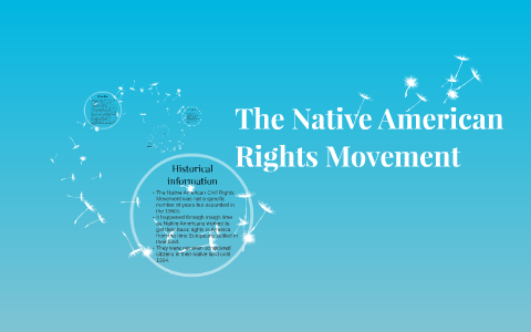 The Native American Rights Movement by