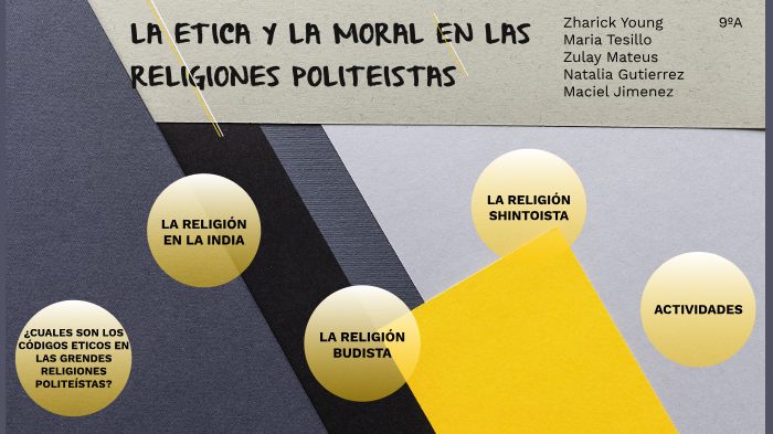 la etica y la moral en las religiones politeista by maciel jimenez pava ...