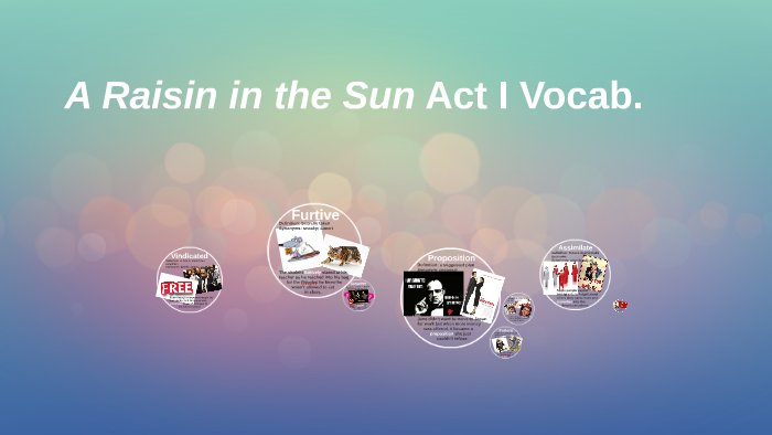 A Raisin In The Sun Act I Vocab By Amanda Teixeira On Prezi Next