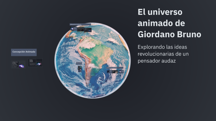 El universo animado de Giordano Bruno by Carlos Bernal Hernández Lopéz