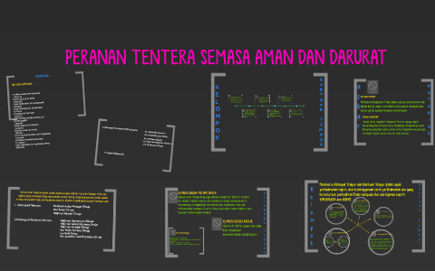 Peranan Tentera Semasa Aman Dan Darurat By