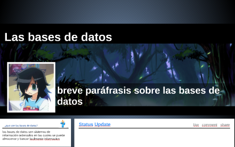 Historia sobre las bases de datos by on Prezi