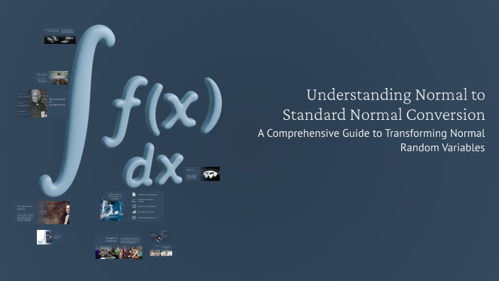 Understanding Normal to Standard Normal Conversion by Fatima Mobina ...