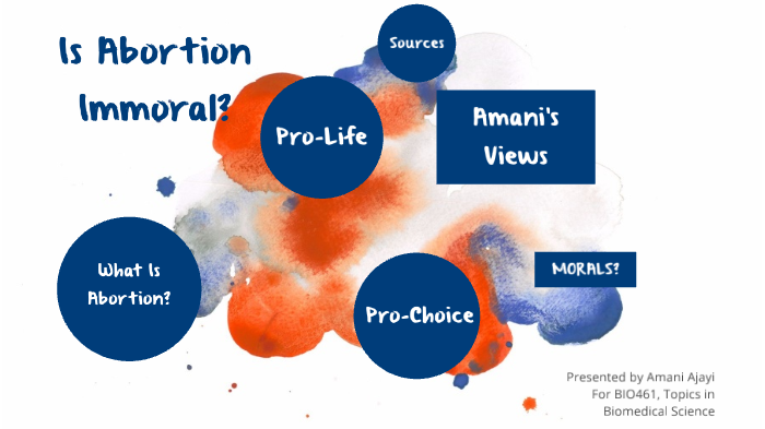 Is abortion immoral