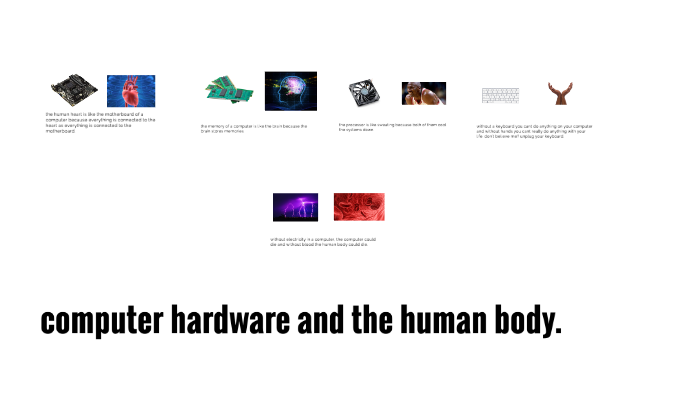 Computer Hardware and the Human Body by Al'Zorian Jones on Prezi