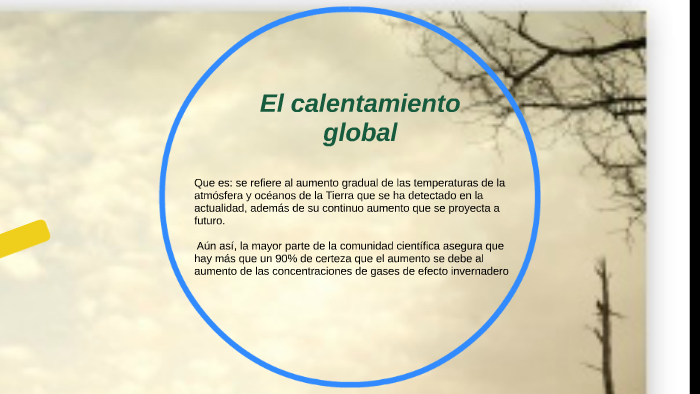 El calentamiento by Santiago Dominguez on Prezi
