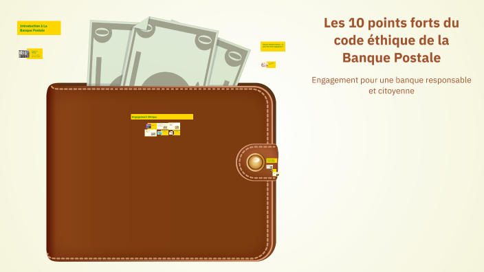 Les 10 points forts du code éthique de la Banque Postale by Valentin ...
