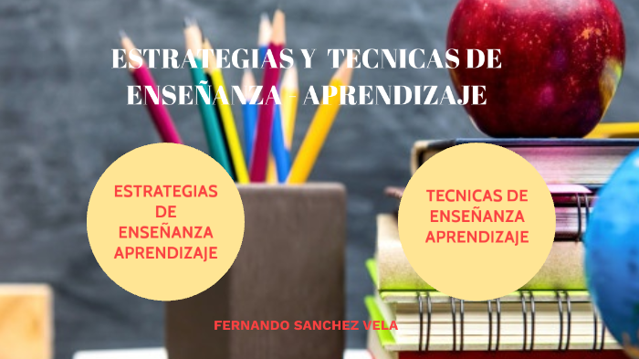 ESTRATEGIAS DE ENSEÑANZA Y APRENDIZAJE by Fernando Sanchez Vela on Prezi