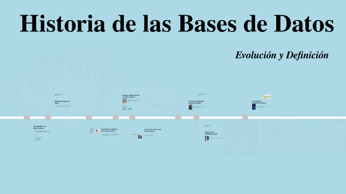 Historia de las Bases de Datos by Alex Jimeno Redondo on Prezi