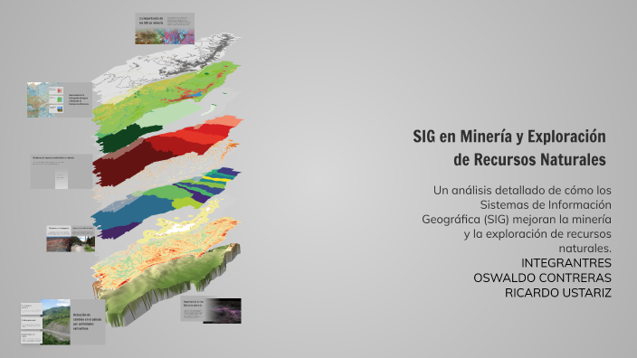 SIG en Minería y Exploración de Recursos Naturales by OSWALDO ANDRES ...