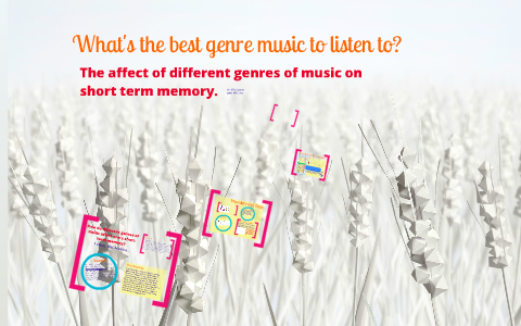 The Effect of Different Music on Short-Term Memory by Ella Causer on Prezi