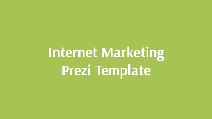 Internet Marketing Prezi Template By Prezi Templates By Prezibase On