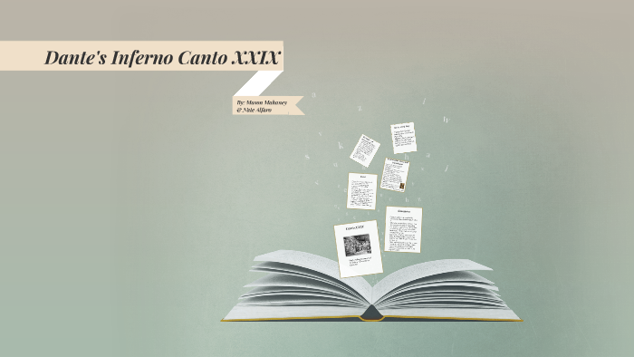 Dante s Inferno Canto XXIX by Mason Mahaney on Prezi