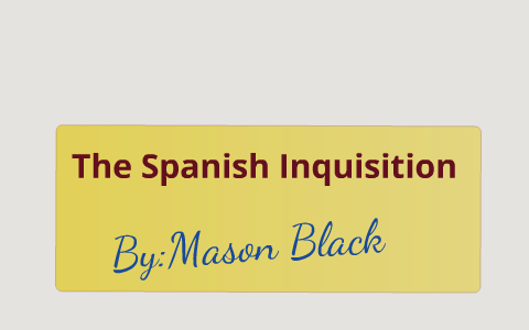 CLEARANCE - The Spanish Inquisition Volume 1 - The Zaitsev Variation