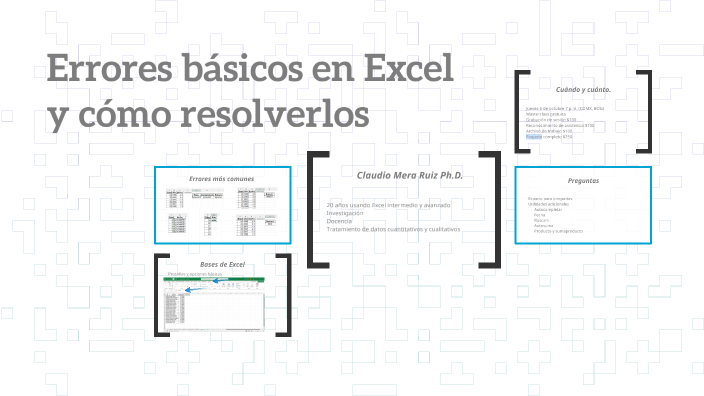 Errores En Excel By Claudio Mera On Prezi Errores En Excel By Claudio Mera On Prezi