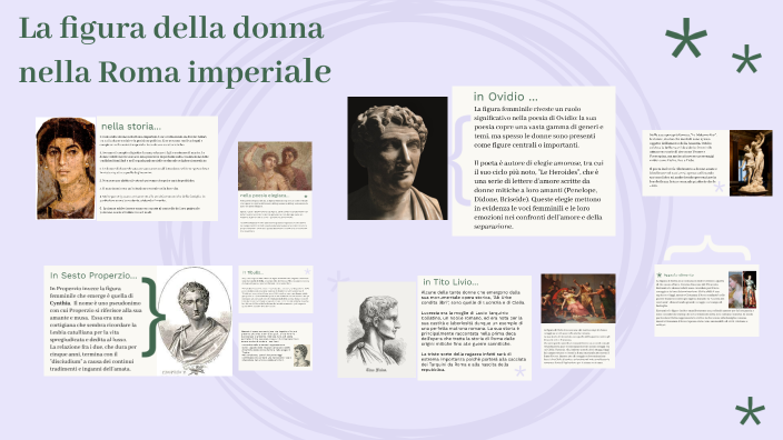 La figura della donna nella Roma imperiale by Cesare Cassata on Prezi