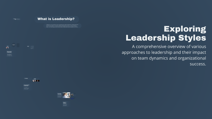 Exploring Leadership Styles by Iyed Mabrouk on Prezi