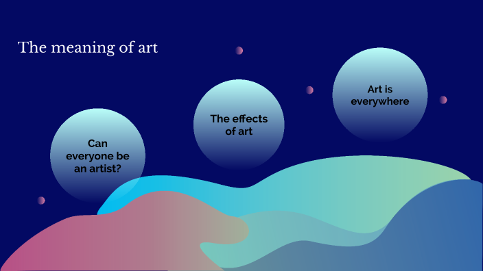 What Is The Meaning Of Art For You