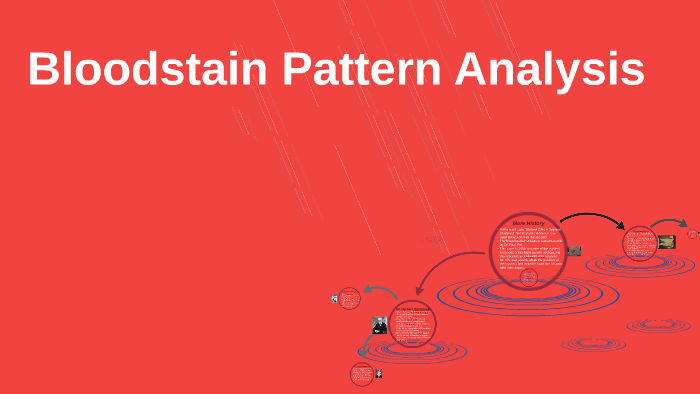 Bloodstain Pattern Analysis by Marizza Gallegos