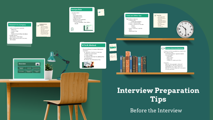 Interview Preparation by Amanda Giedroc on Prezi