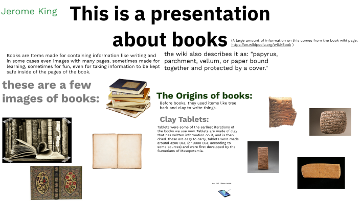 prezi presentation on books