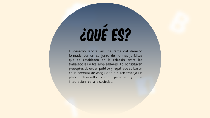 Derecho Laboral by Mariana López on Prezi