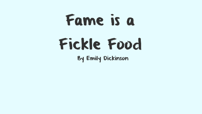 Fame is a Fickle Food by Phoebe Robinson