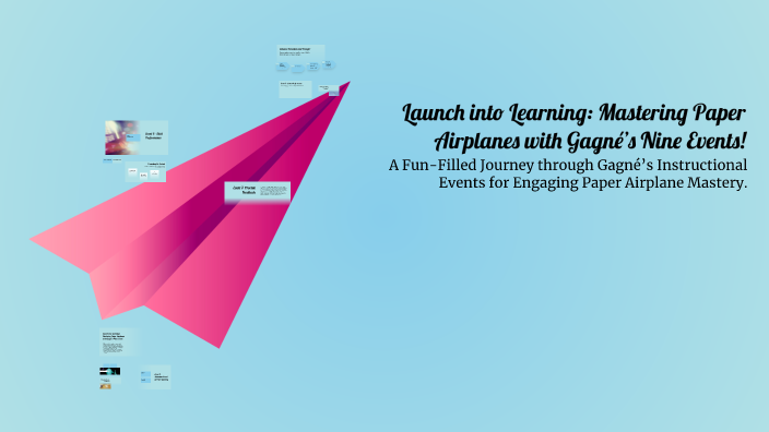 Launch into Learning: Mastering Paper Airplanes with Gagné’s Nine ...