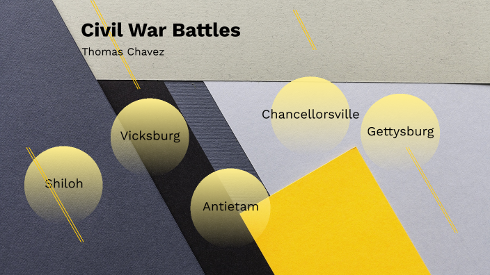 Civil War Battles by Thomas Alvarado on Prezi