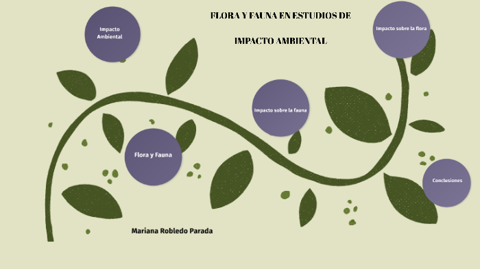 FLORA Y FAUNA EN ESTUDIOS DE IMPACTO AMBIENTAL by Mariana Robledo FLORA Y FAUNA EN ESTUDIOS DE IMPACTO AMBIENTAL by Mariana Robledo