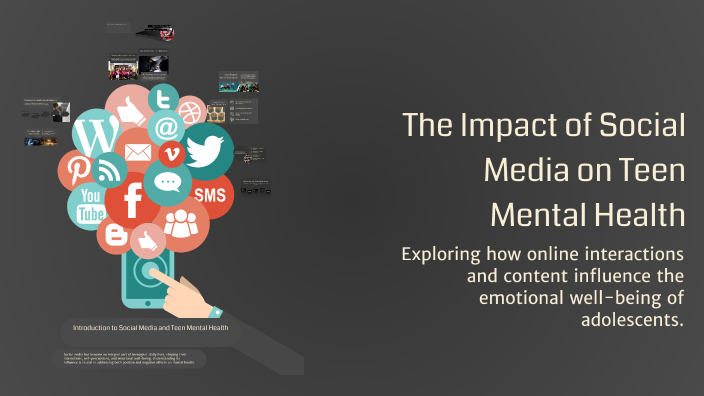 The Impact of Social Media on Teen Mental Health by Miyo plor Sunga on ...