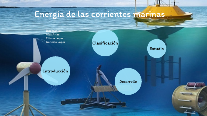 Energía de las corrientes marinas by Gonzalo López Quinteros
